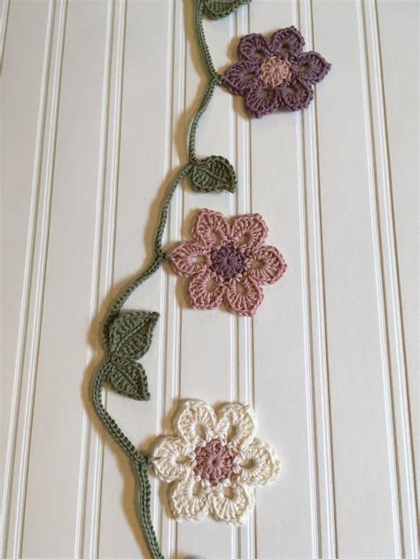 autumn crochet garland|crochet floral garland patterns.